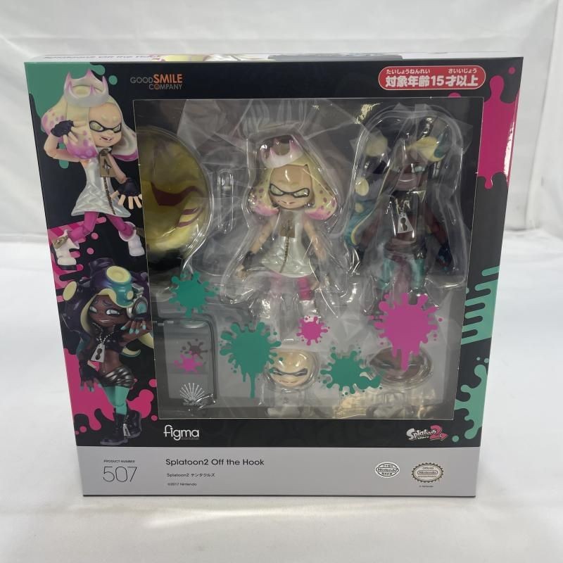 NEW figma 507 Splatoon 2 Off the Hook Pearl Marina Figure Good Smile Company　JP