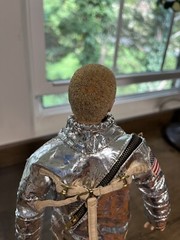 1960s GI Joe Spaceman Astronaut Spacewalk Figure Hasbro Type 1 NASA Helmet Team