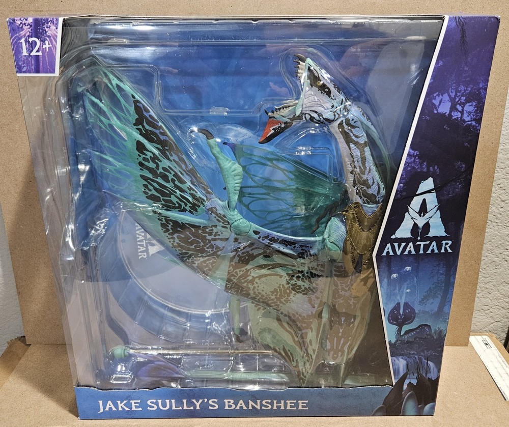 NEW McFarlane Toys Avatar Jake Sully’s Banshee Action Figure 2022 NIB