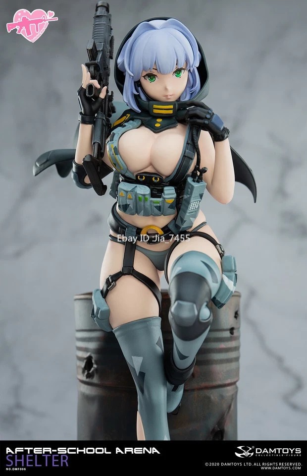 DAMTOYS DMF006 9″ Static Figure Statue After-School Arena Vol.6 Shelter Figure