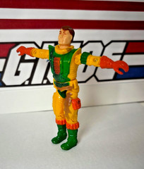 GI Joe / Estrela BIOMASSA *w/Backpack* Brazil EXCLUSIVE Vintage Comandos em Acao