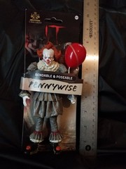 NOBLE COLLECTION BENDYFIGS – STEPHEN KING IT 2 PENNYWISE FIGURE