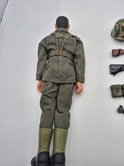 Lot of 21st Century Toys Vietnam Era US Soldier (4 with Accessories) + In Time