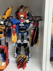 Youngtoys Tobot Tritan Shield On Combiner Transformer Robot Action Figure