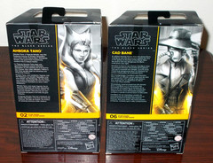 Star Wars Black Series Cad Bane & Ahsoka Tano Figure new The Clone Wars Set