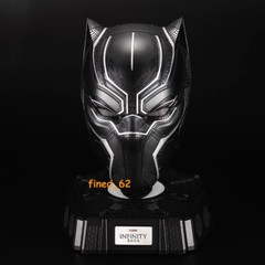 IN US! Killerbody 1:1 Wearable Black Panther Helmet Bluetooth Speaker Base Gift