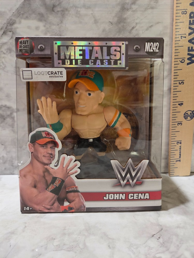 WWE Slam Crate John Cena Jada Toys Metals Die Cast 4″ Figure Loot Crate