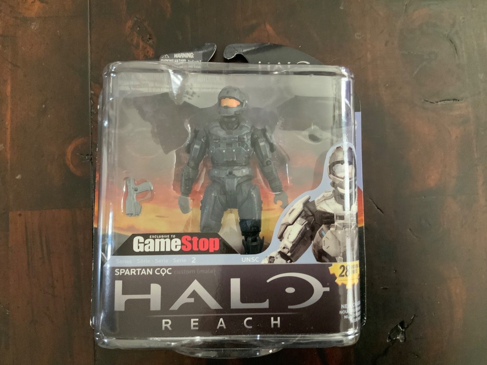GameStop Exclusive Halo Reach Series 2 Steel CQC Spartan Action Figure