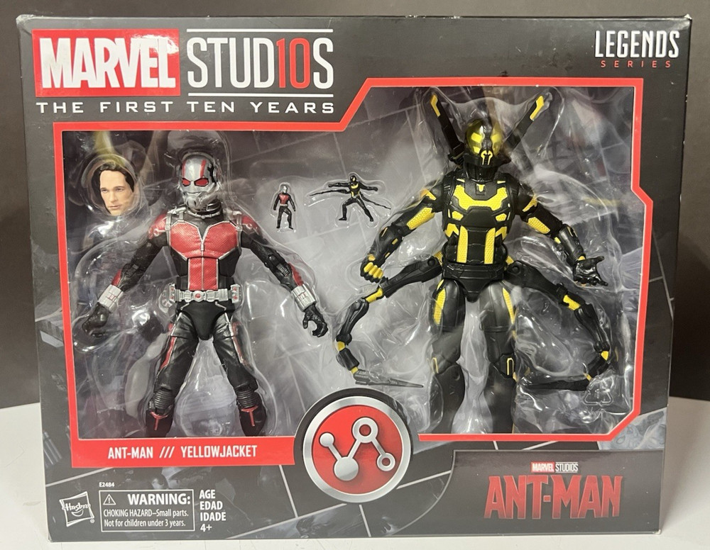 MARVEL LEGENDS MARVEL STUDIOS FIRST TEN YEARS Ant-Man & Yellow Jacket BRAND NEW