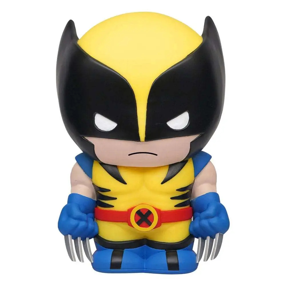 wolverine action figure pvc piggy bank signed monogram 20cm