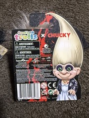 Good Luck Trolls Horror Set of 4 Chucky Tiffany Frankenstein Bride New