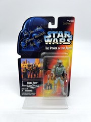 Boba Fett Star Wars POTF Jermey Bolloch Signed 332/500 Kansas Toy Expo 2000 Rare