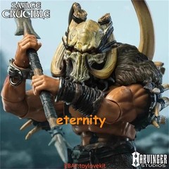 Harbinger Studios Savage Crucible Varnoks Unchained WF Exclusive Action Model