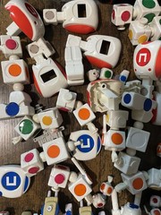 Cubix Robots For Everyone Parts Lot Figures Accessories 2001 Trendmasters