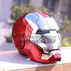 Iron Man Helmet Autoking MK5 1/1 Voice-controlled Transform Mask Cosplay Prop