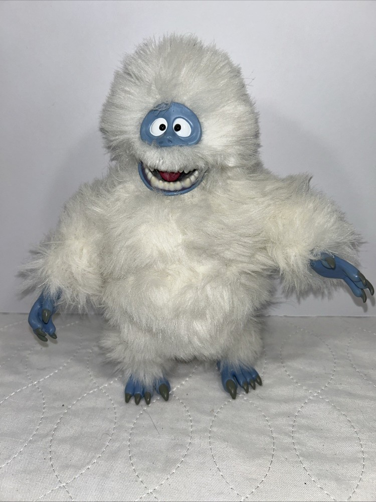 BUMBLE ABOMINABLE SNOW MONSTER Playing Mantis 8″ Figure Rudolph 2000 vintage