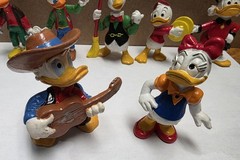 7 DUCKTALES FIGURES BULLY BULLYLAND HUEY, DONALD DUCK, SCROOG MCDUCK, DAISY