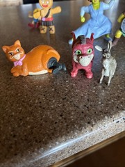 Shrek the Third Movie McDonalds Lot Of 2007 Happy Meal Toys Action Figures