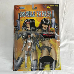 Double Impact China & Jazz Figures Brigid The Protector Toy Biz Xena Callisto