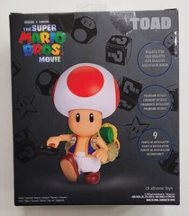 The Super Mario Bros. Movie Toad Action Figure with Frying Pan Accessory Jakks