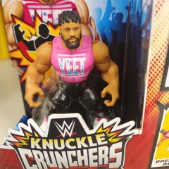 WWE Jey Uso Knuckle Crunchers Series 9 Pink Yeet Mattel Figures Bloodline