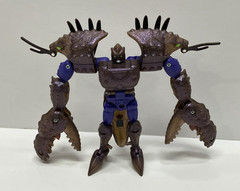 1997 Hasbro TRANSFORMERS Beast Wars Predacon SEA CLAMP action figure