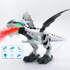 Interactive Spray Dinosaur Toy – Bionic Walking, Light & Sound Effects for Kids