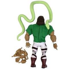 WWE Superstars Jake the Snake Roberts White Pants Figure Retro Mattel No Box