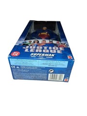 Mattel Justice League Superman 10″ Action Figure (2003) New Factory Sealed.