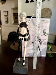 19 Inch YorHa Nier Automata A2 Battle Damage 1/4 Sexy Anime Figure New In Box