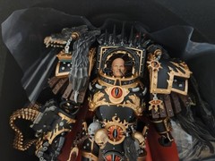 JOYTOY Warhammer 40k Sons Of Horus Warmaster Horus Action Figure Complete Set!