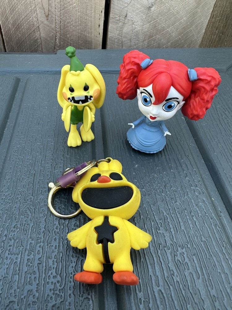 Phatmojo Poppy Playtime Mystery Collectors Mini Figures POPPY & Bunzo Bunny, Key