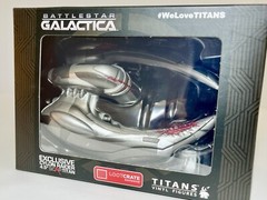 Battlestar Galactica Cylon Raider 4.5″ Scar Titan Loot Crate Figure Collectable