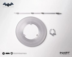 INART G0007 1/12 Arkham Batman Battle Damaged Version Action Figure New In Stock