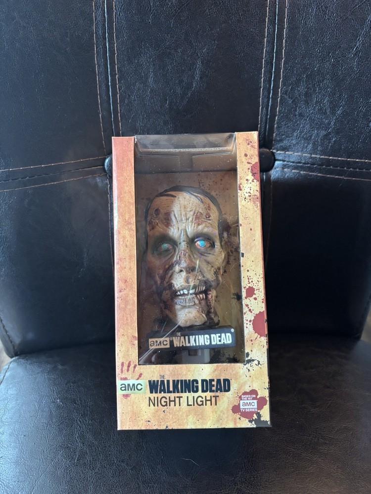 AMC The Walking Dead Zombie Head Night Light 2014 Brand New In Box