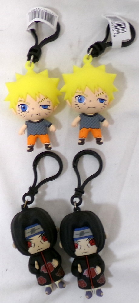 Monogram Naruto Shippuden Bag Clip Lot Naruto Uzumaki Itachi Uchiha