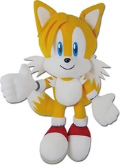 Sonic the Hedgehog TAILS MOVABLE POSABLE PLUSH 10-inch Plush GE NEW AUTHENTIC
