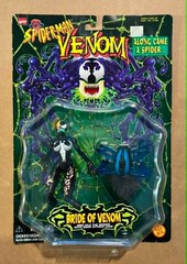 Spider-Man 1997 ToyBiz Along Came a Spider Bride of Venom Figure SEALED