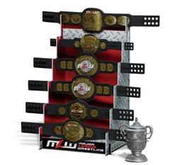 Boss Fight Studio Major League Wrestling MLW Championship Belt Collection