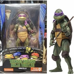 7 NECA Ninja Turtles 1990 Movie TMNT Teenage Movable Toys Mutant Action Figure