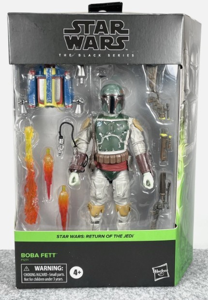 Hasbro Star Wars Black Series Boba Fett (ROTJ) Deluxe 6-Inch Figure Sealed