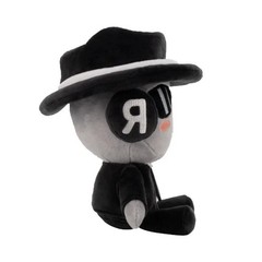 Forsaken Chance Plush Toy Game Figure Doll Sitting Men Plushie In Suits Kid Gift