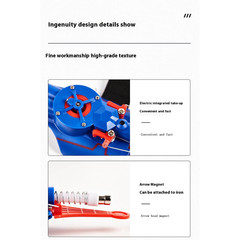 Spider Web Shooter 8ft USB Real Web Slinger and Launcher Toy for Superhero Fans