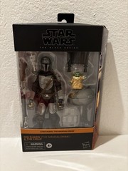 Star Wars Black Series The Mandalorian Din Djarin and The Child (Grogu) LOT G