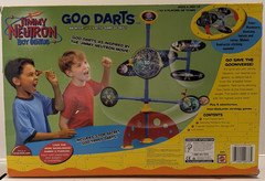 Nickelodeon Jimmy Neutron Goo Rocket Darts 3ft Tall Safe Dart Game Ages 6+