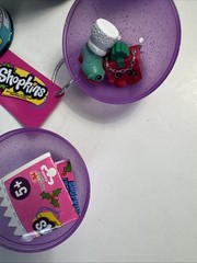 Lot Of 5 2014 SHOPKINS FOOD FAIR CIB Blind Pack Candy Jars Rare. S3 And Randoms