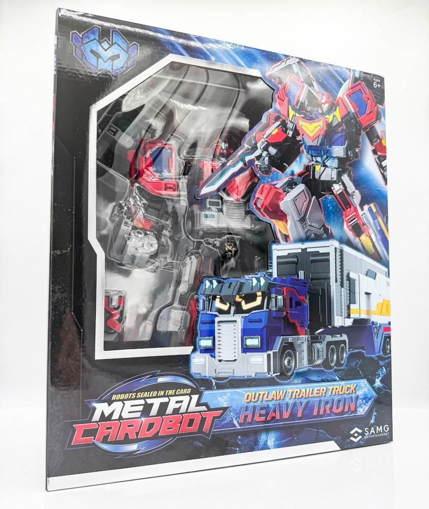 Metal CardBot – Warrior Class – Heavy Iron – Brand New, MISB!