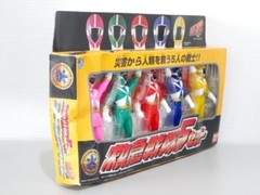 Bandai Power Rangers Kyuukyuu Sentai Lightspeed Rescue GoGoFive 5 sets Figure A