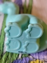 Paw Patrol Dino Mystery Mini Brachiosaurus Dinosaur Toy Figure Cyan Teal Blue