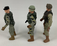 Military Action Adventure 4″ Figure Bundle Lot Soldier Force Corps Combat Army 2